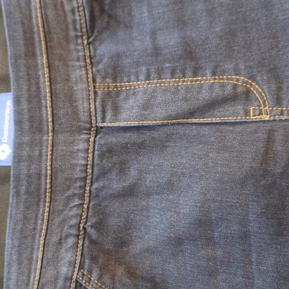 NEW! Democracy "Ab"solution Pull-On Glider Ankle Length Blue Jeans Jeggings - Picture 5 of 12